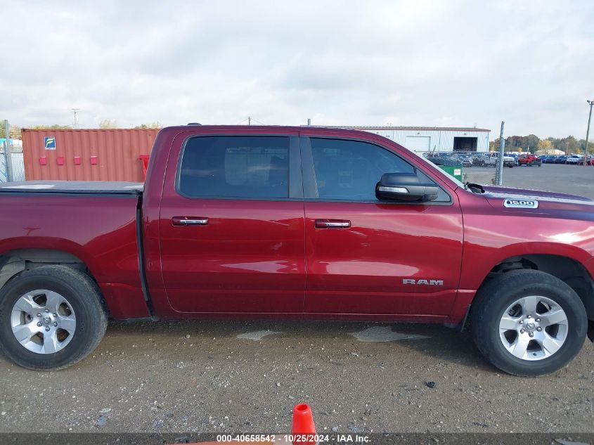 2019 Ram 1500 Big Horn/Lone Star 4X4 5'7 Box VIN: 1C6RRFFGXKN910630 Lot: 40658542