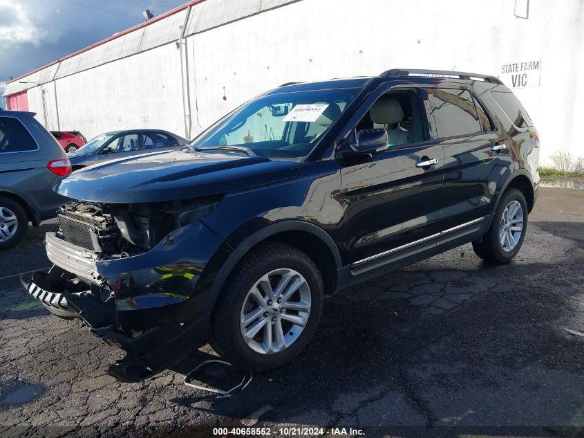 VIN 1FM5K8D83EGA64316 2014 Ford Explorer, Xlt no.2