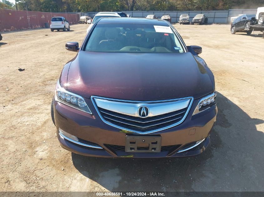 2014 Acura Rlx VIN: JH4KC1F51EC002613 Lot: 40658581