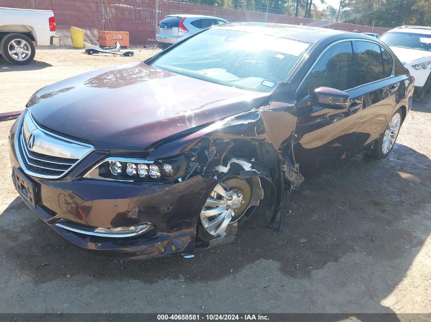 2014 Acura Rlx VIN: JH4KC1F51EC002613 Lot: 40658581