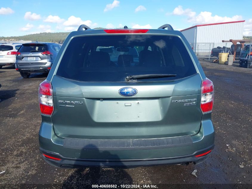 2015 Subaru Forester 2.5I Premium VIN: JF2SJAFC1FH825487 Lot: 40658582