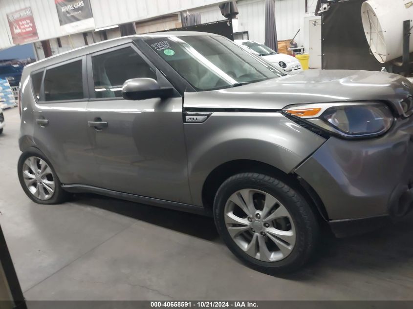 2015 Kia Soul + VIN: KNDJP3A50F7153716 Lot: 40658591