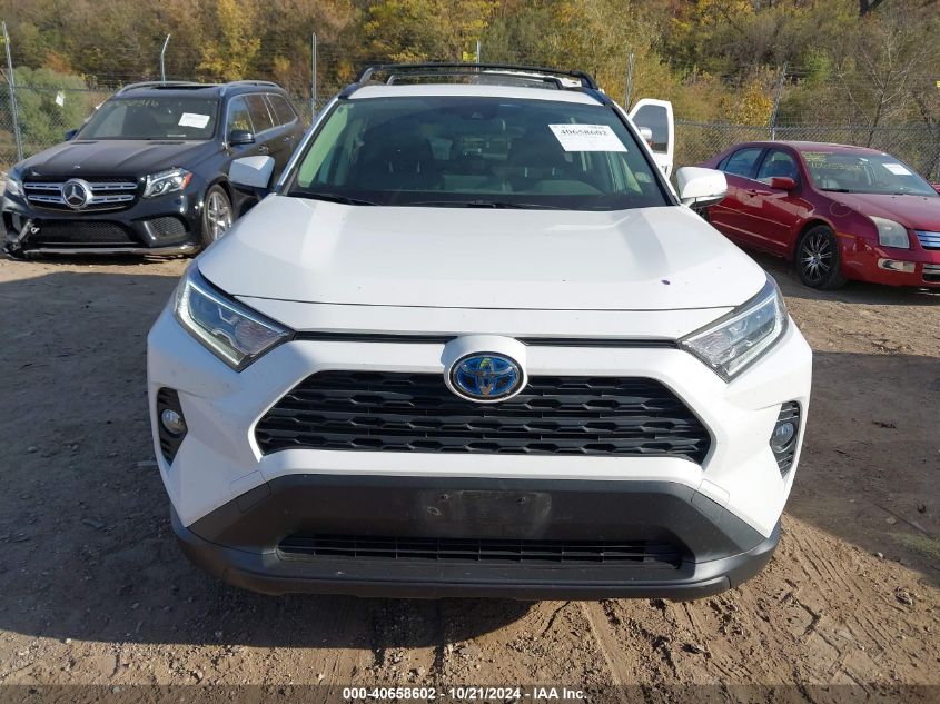 2020 Toyota Rav4 Hybrid Xle VIN: JTMRWRFV3LD059649 Lot: 40658602