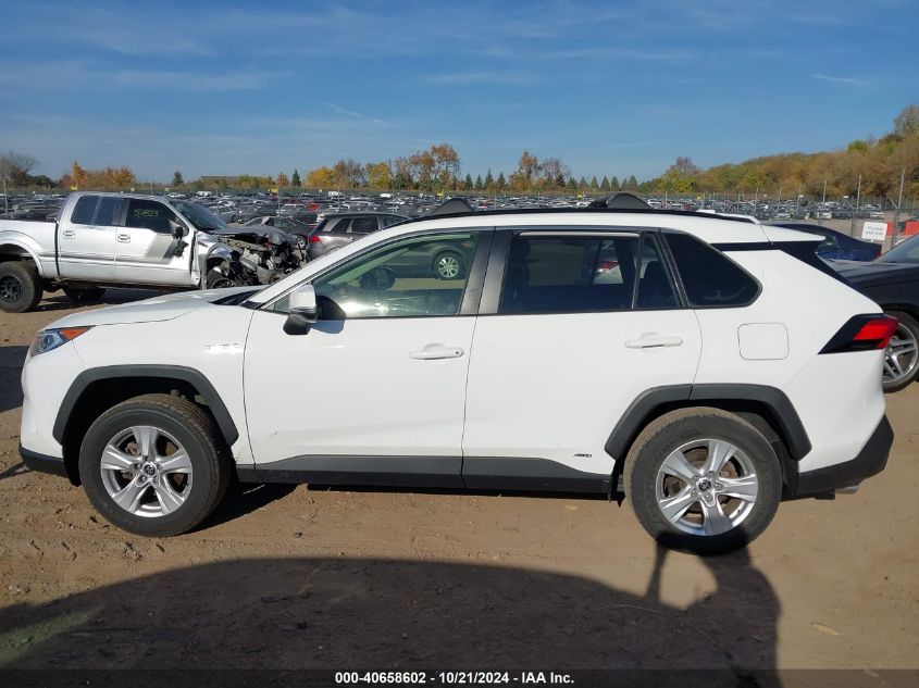 2020 Toyota Rav4 Hybrid Xle VIN: JTMRWRFV3LD059649 Lot: 40658602