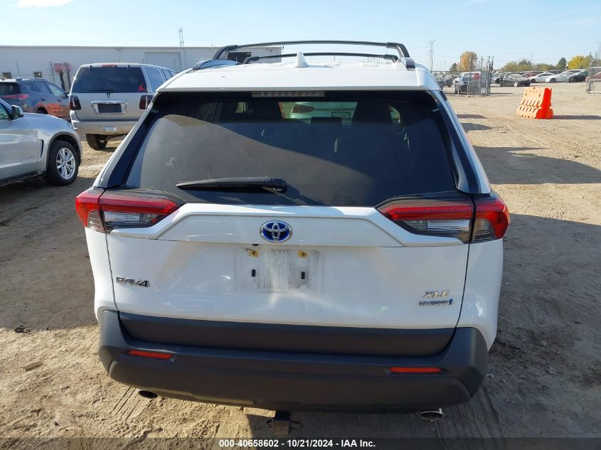 2020 Toyota Rav4 Hybrid Xle VIN: JTMRWRFV3LD059649 Lot: 40658602