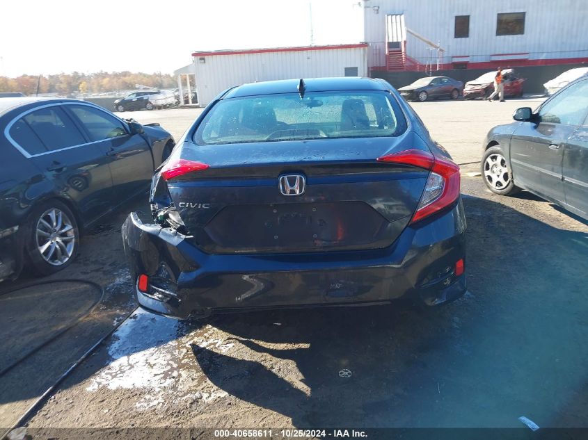 2018 Honda Civic Ex VIN: 2HGFC2F76JH501068 Lot: 40658611