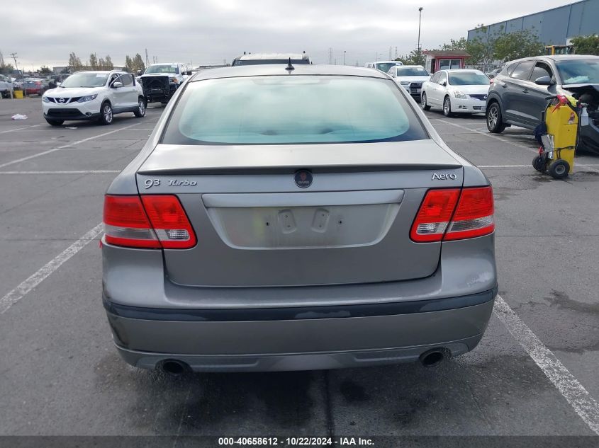 2006 Saab 9-3 Aero VIN: YS3FH46U161141644 Lot: 40658612