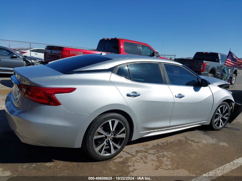 2016 Nissan Maxima 3.5 Platinum/3.5 S/3.5 Sl/3.5 Sr/3.5 Sv VIN: 1N4AA6AP6GC412504 Lot: 40658625