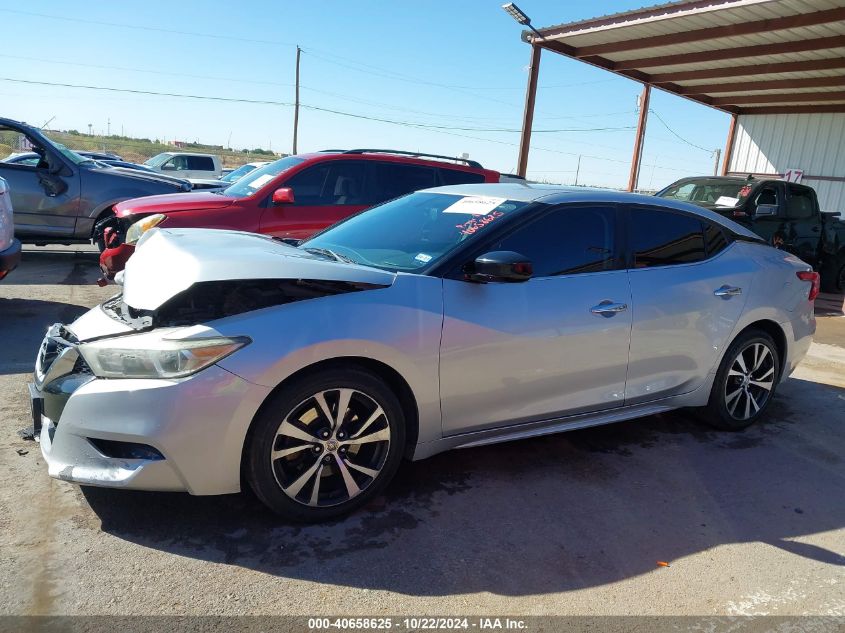 2016 Nissan Maxima 3.5 Platinum/3.5 S/3.5 Sl/3.5 Sr/3.5 Sv VIN: 1N4AA6AP6GC412504 Lot: 40658625