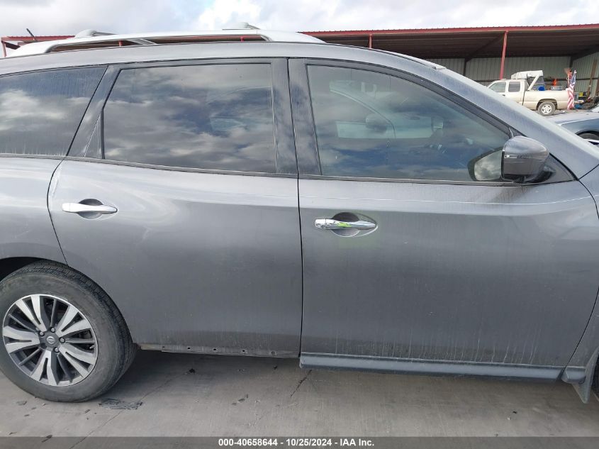 2017 Nissan Pathfinder Sl VIN: 5N1DR2MN2HC668364 Lot: 40658644