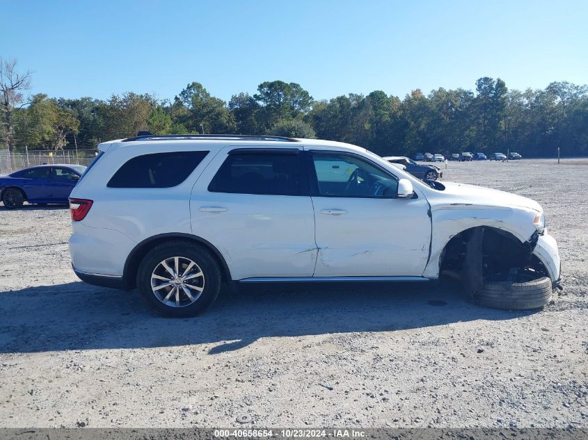 2016 Dodge Durango Limited VIN: 1C4RDHDG2GC386995 Lot: 40658654