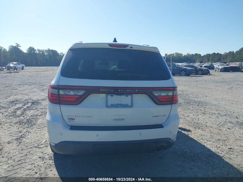 2016 Dodge Durango Limited VIN: 1C4RDHDG2GC386995 Lot: 40658654