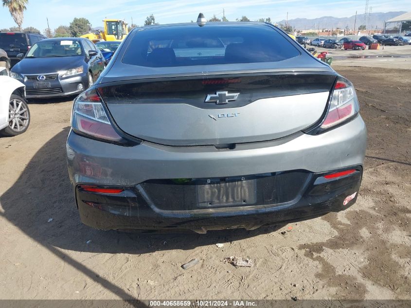 2017 Chevrolet Volt Lt VIN: 1G1RC6S55HU180258 Lot: 40658659