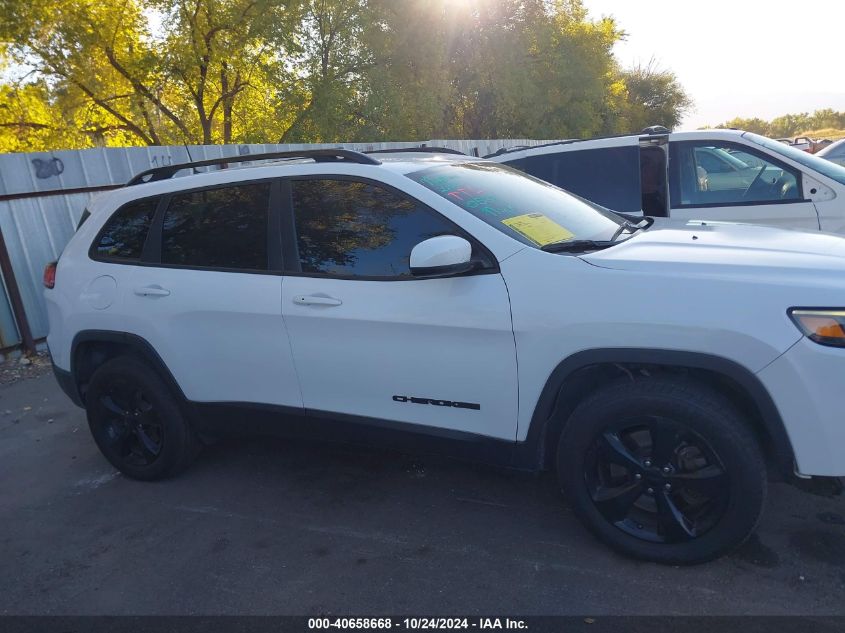 2019 Jeep Cherokee Altitude 4X4 VIN: 1C4PJMLB7KD453821 Lot: 40658668