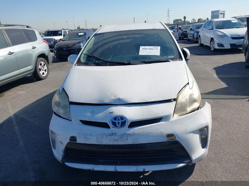 2013 Toyota Prius Two VIN: JTDKN3DU0D1627726 Lot: 40658672