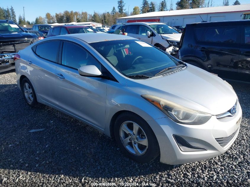 2015 Hyundai Elantra Se VIN: 5NPDH4AE8FH550683 Lot: 40658686