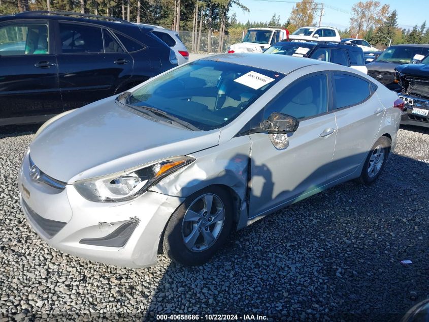 2015 Hyundai Elantra Se VIN: 5NPDH4AE8FH550683 Lot: 40658686