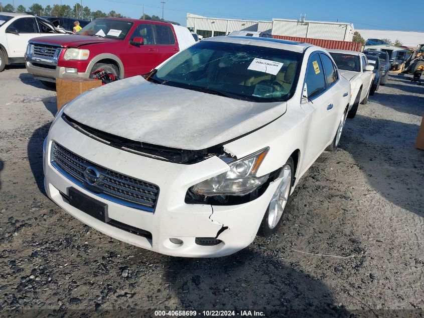 2010 Nissan Maxima 3.5 Sv VIN: 1N4AA5APXAC836169 Lot: 40658699