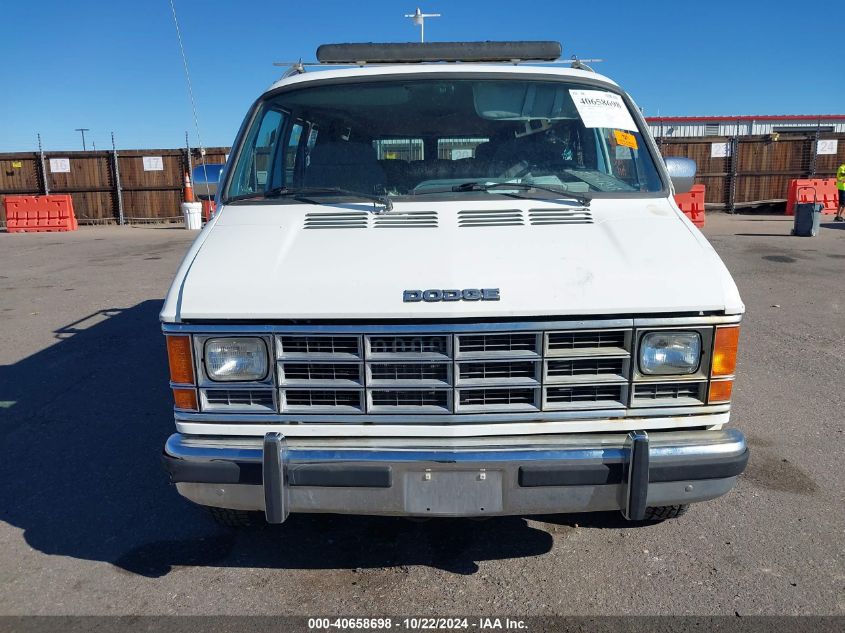 1990 Dodge Ram Van B250 VIN: 2B6HB21Y1LK763486 Lot: 40658698