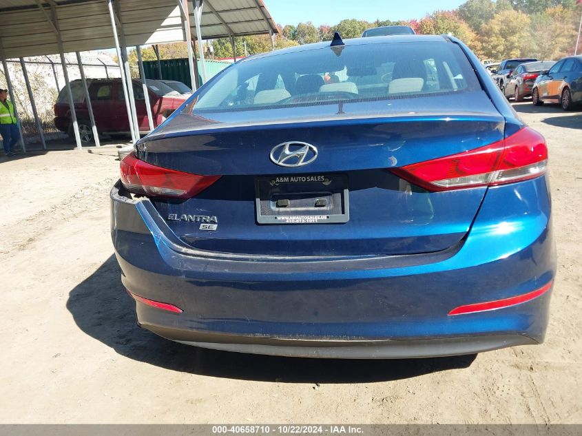 2017 Hyundai Elantra Se VIN: 5NPD74LF8HH126643 Lot: 40658710