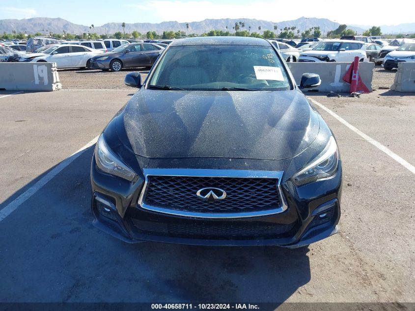 2019 Infiniti Q50 3.0T Sport VIN: JN1EV7AR1KM555342 Lot: 40658711