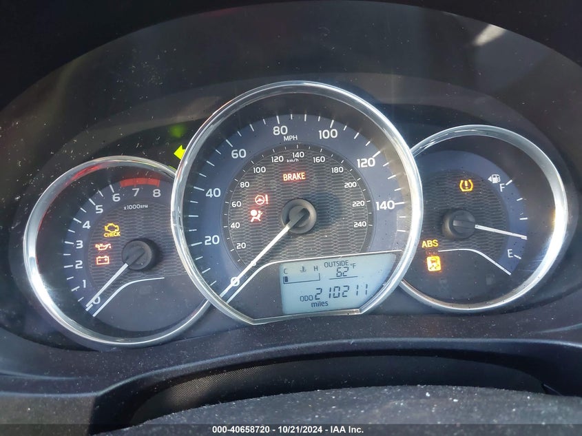 2015 TOYOTA COROLLA L - 5YFBURHE0FP263329