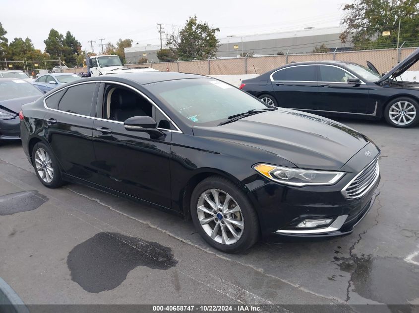 VIN 3FA6P0LU8HR196937 2017 Ford Fusion, Hybrid SE no.1