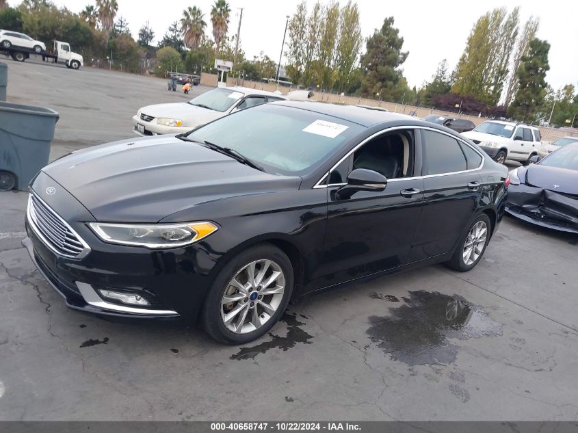 VIN 3FA6P0LU8HR196937 2017 Ford Fusion, Hybrid SE no.2