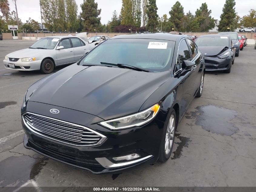 VIN 3FA6P0LU8HR196937 2017 Ford Fusion, Hybrid SE no.6