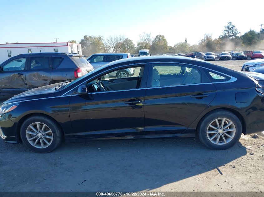 2018 Hyundai Sonata Se VIN: 5NPE24AF3JH666896 Lot: 40658775