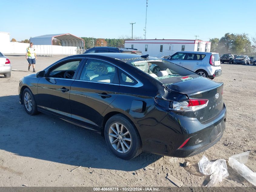 2018 Hyundai Sonata Se VIN: 5NPE24AF3JH666896 Lot: 40658775