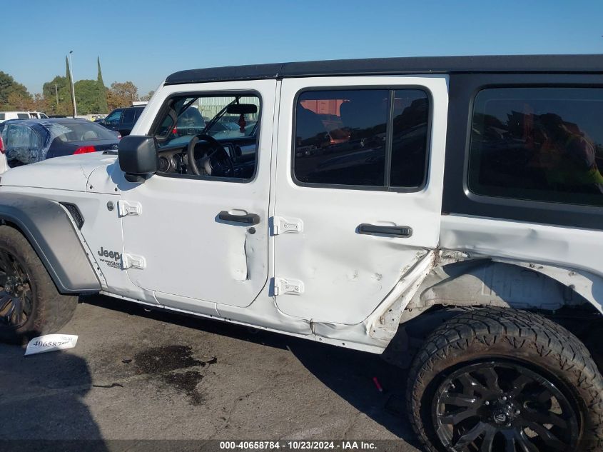 2018 Jeep Wrangler Unlimited Sport 4X4 VIN: 1C4HJXDN0JW263697 Lot: 40658784