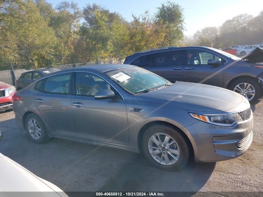 2018 Kia Optima Lx VIN: 5XXGT4L39JG200605 Lot: 40658812