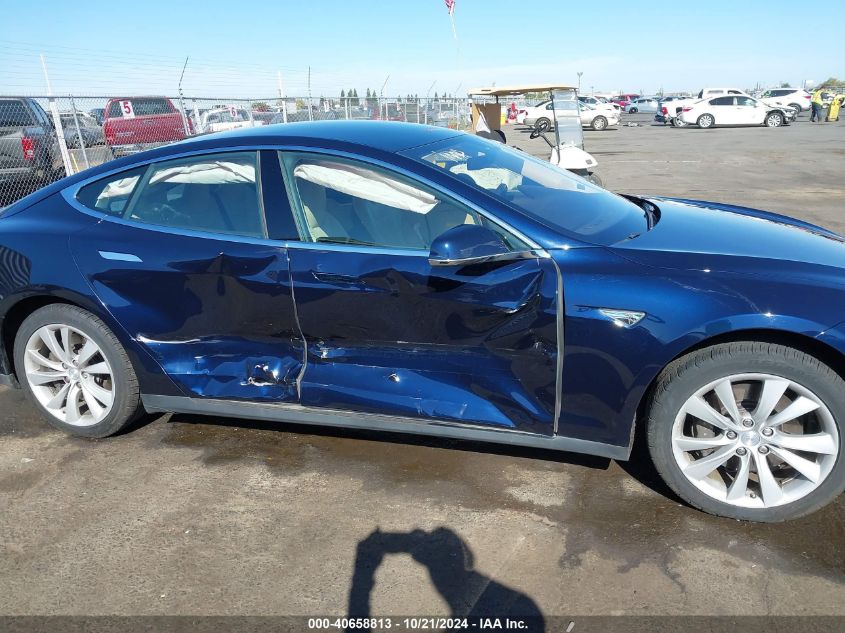 2014 Tesla Model S P85 VIN: 5YJSA1H15EFP62189 Lot: 40658813