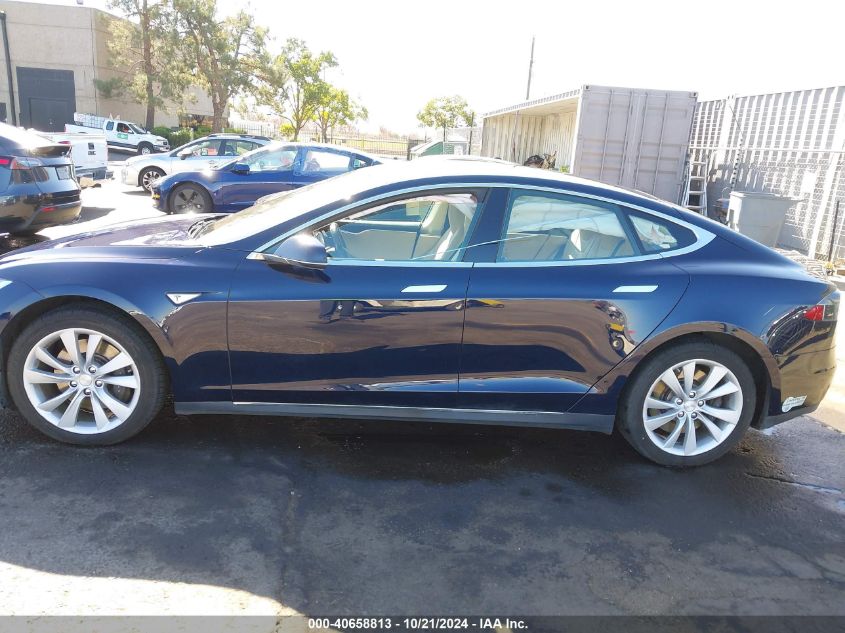 2014 Tesla Model S P85 VIN: 5YJSA1H15EFP62189 Lot: 40658813