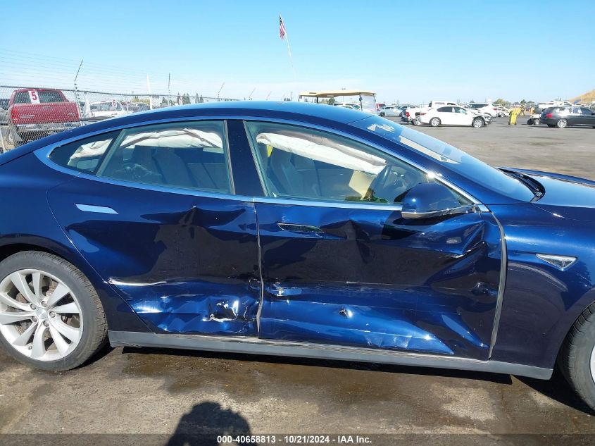 2014 Tesla Model S P85 VIN: 5YJSA1H15EFP62189 Lot: 40658813