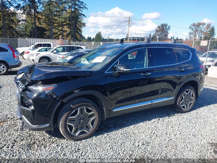 2023 Hyundai Santa Fe Limited VIN: 5NMS4DAL4PH621653 Lot: 40658837