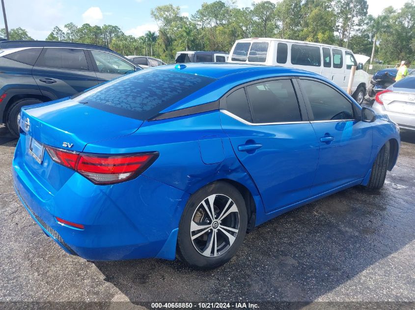 2020 Nissan Sentra Sv Xtronic Cvt VIN: 3N1AB8CV1LY229479 Lot: 40658850