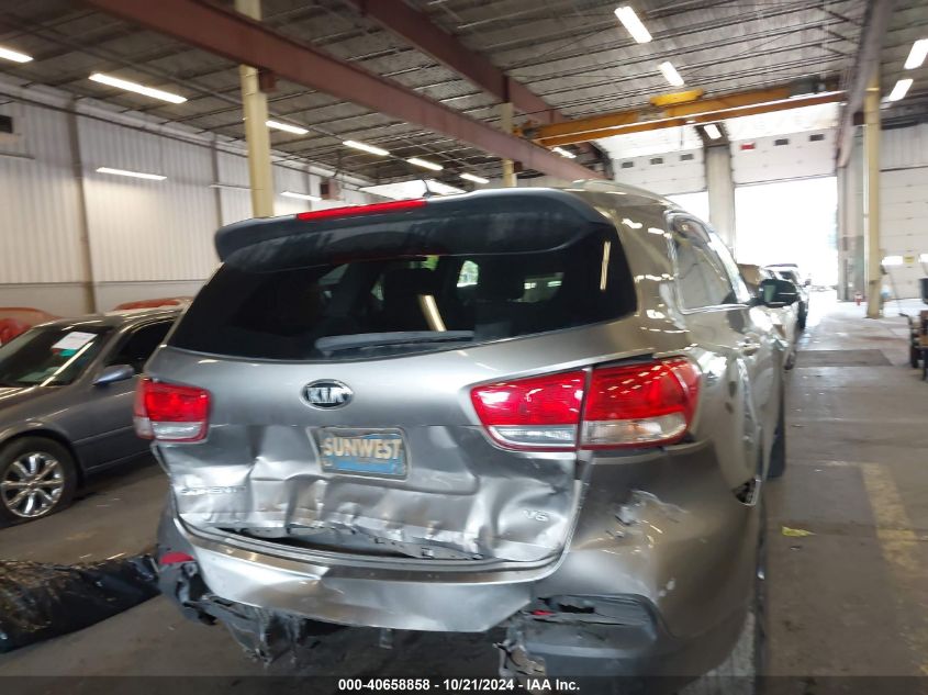 2016 Kia Sorento 3.3L Lx VIN: 5XYPGDA58GG137199 Lot: 40658858