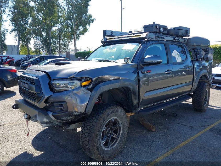 2020 Toyota Tacoma Trd Pro VIN: 5TFCZ5AN6LX240837 Lot: 40658906