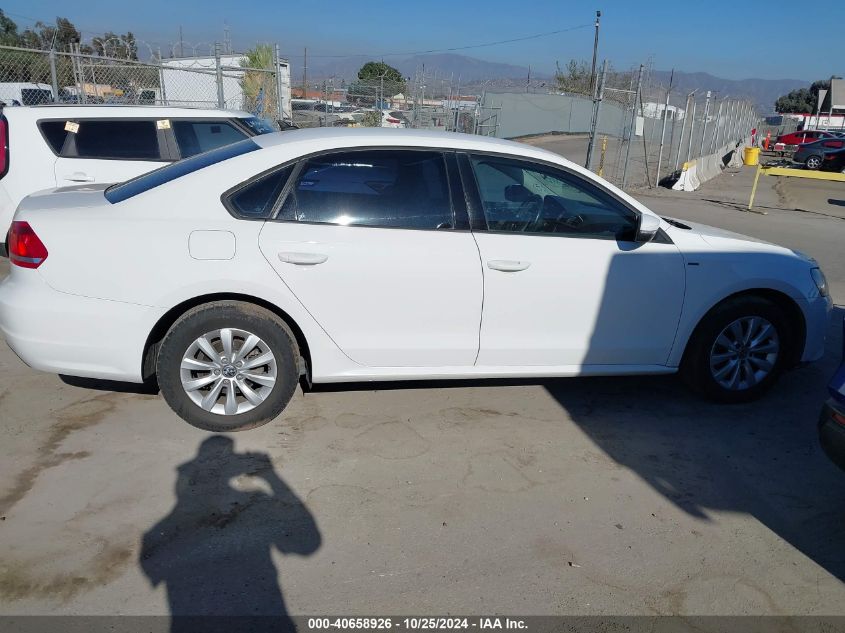 2014 Volkswagen Passat 2.5L Wolfsburg Edition VIN: 1VWAP7A31EC017989 Lot: 40658926