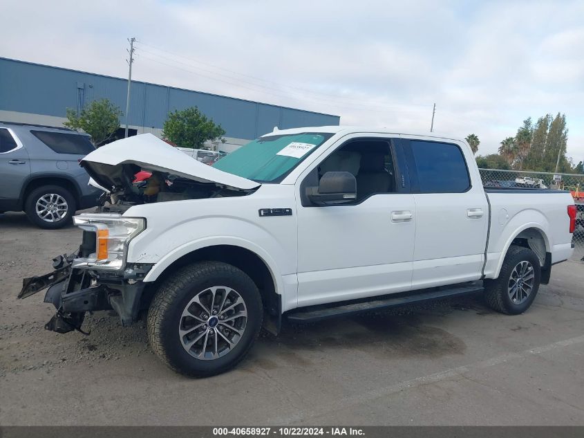 2018 Ford F-150 Xlt VIN: 1FTEW1CG8JKD57547 Lot: 40658927