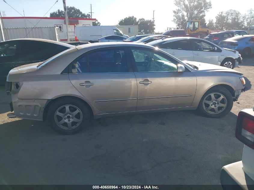 2006 Hyundai Sonata Gls V6/Lx V6 VIN: 5NPEU46F86H016455 Lot: 40658964