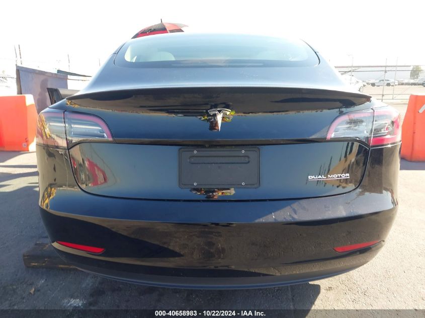 2023 Tesla Model 3 Performance Dual Motor All-Wheel Drive VIN: 5YJ3E1EC0PF712222 Lot: 40658983