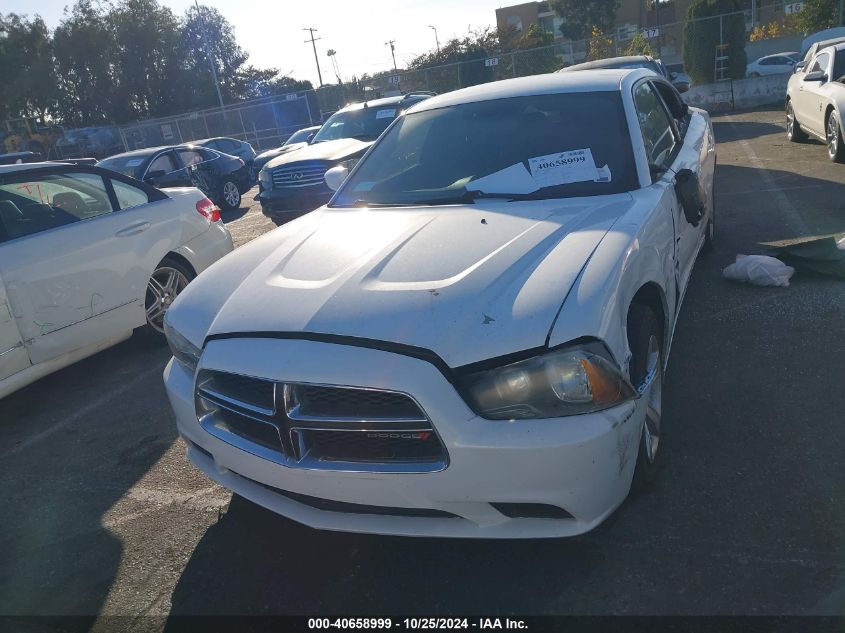 2013 Dodge Charger Se VIN: 2C3CDXBG6DH710952 Lot: 40658999