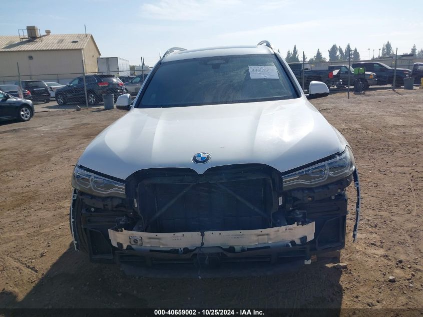 2020 BMW X7 M50I VIN: 5UXCX6C00L9C29335 Lot: 40659002