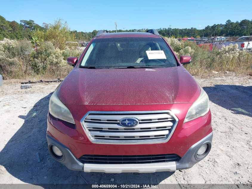 2015 Subaru Outback 2.5I Limited VIN: 4S4BSBLC1F3306485 Lot: 40659004