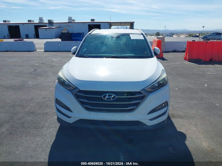 2016 Hyundai Tucson Se VIN: KM8J33A41GU125456 Lot: 40659020