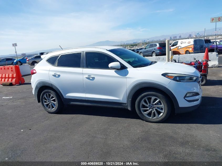 2016 Hyundai Tucson Se VIN: KM8J33A41GU125456 Lot: 40659020