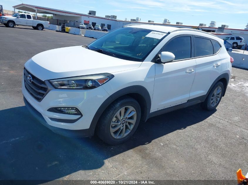 2016 Hyundai Tucson Se VIN: KM8J33A41GU125456 Lot: 40659020